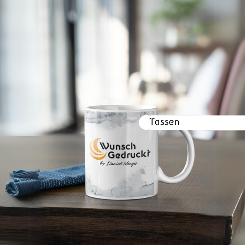 Tasse mit Personaliesiert weiß mit Geschenkverpackung