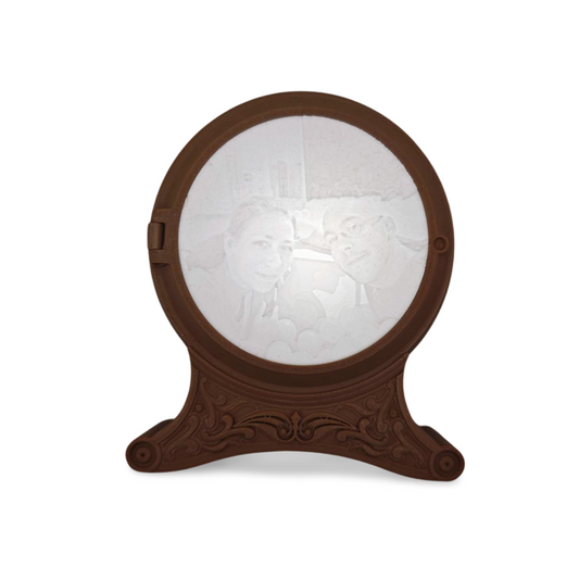 Lithophan Antike Standuhr 3D Gedruckt